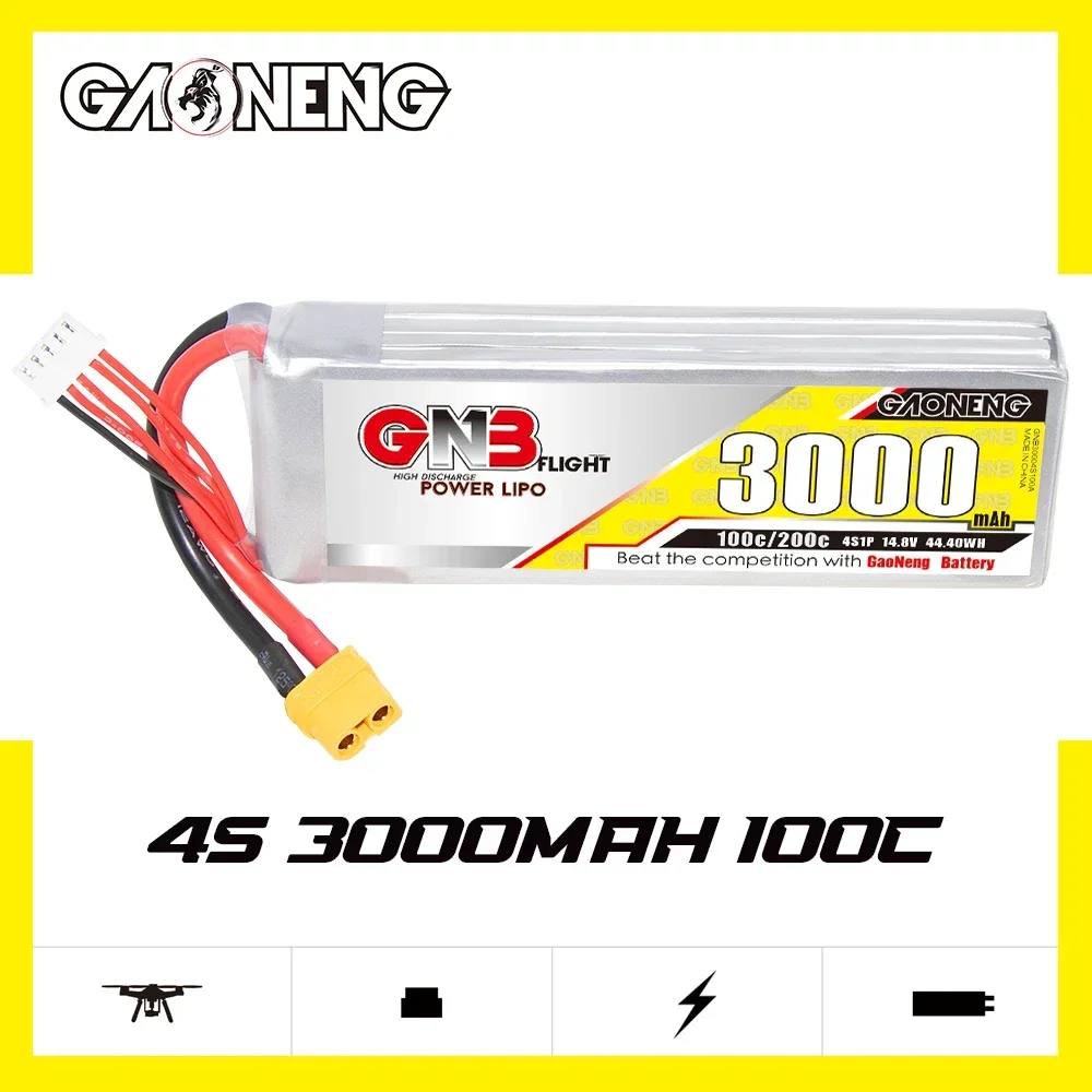 Rc Hobby Grade - GAONENG GNB 3000mAh 4S 100C 200C