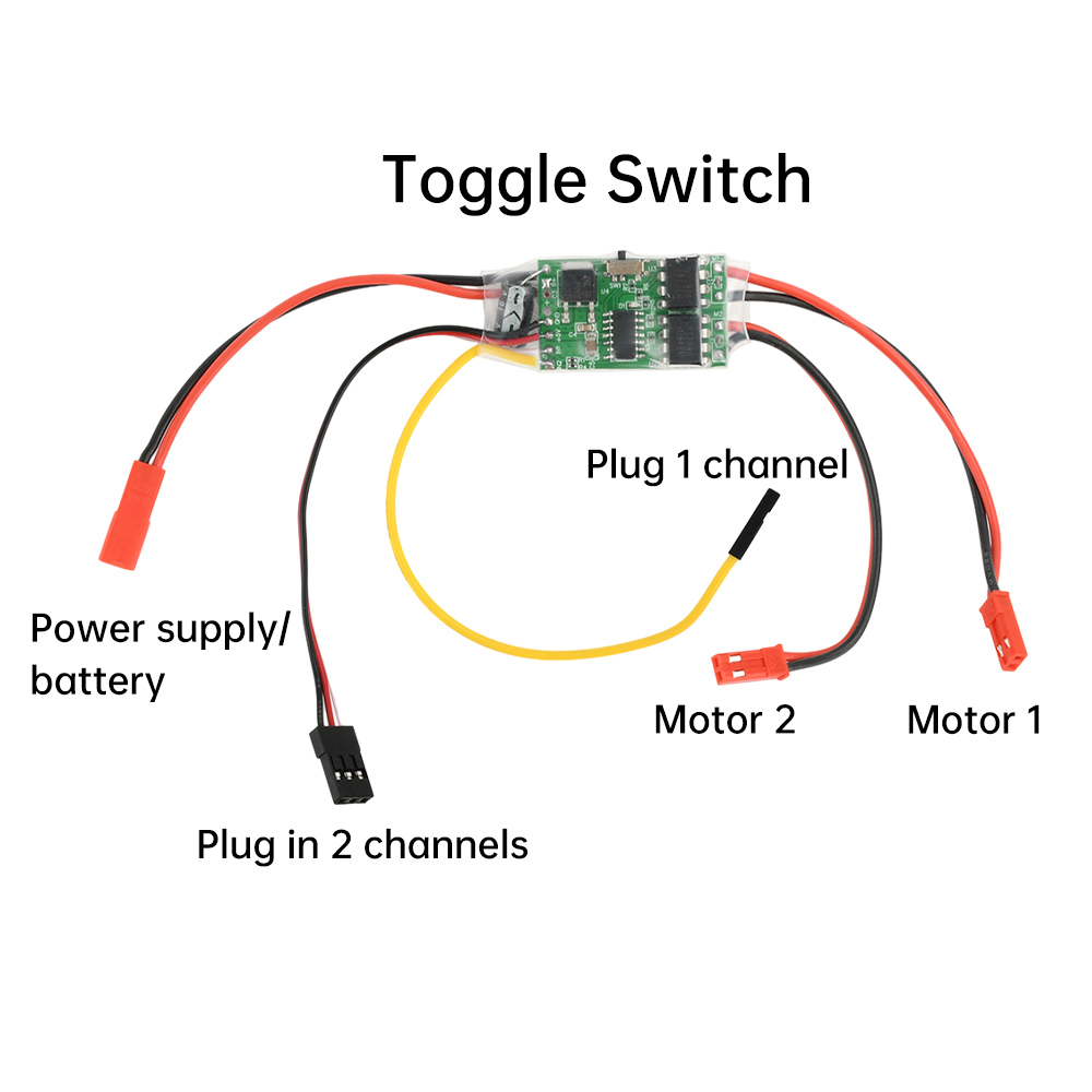 Dual Channel Bidirectional ESC - Rc Hobby Track 评论和价格