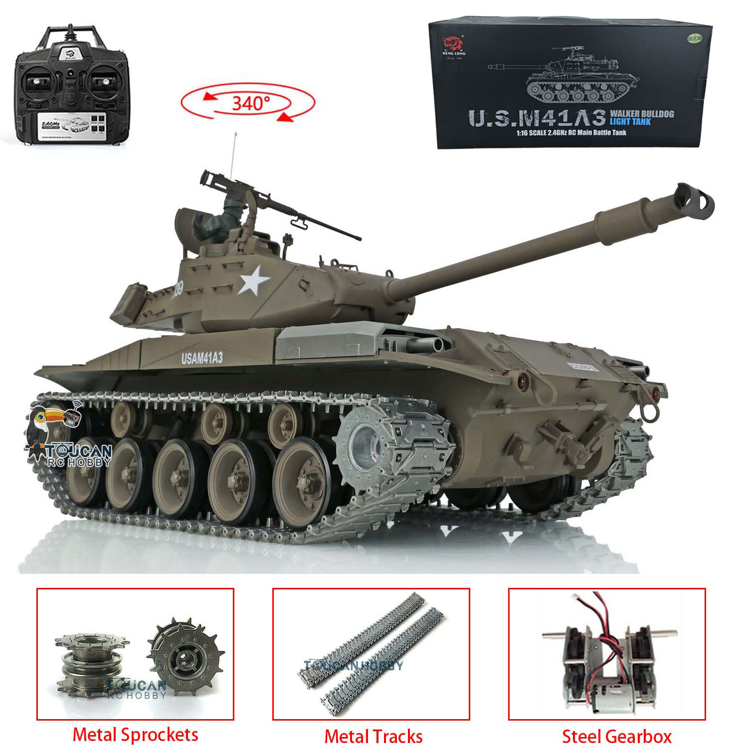 HENG LONG 1/16 Scale 7.0 Upgra - Rc Hobby Track 评论和价格