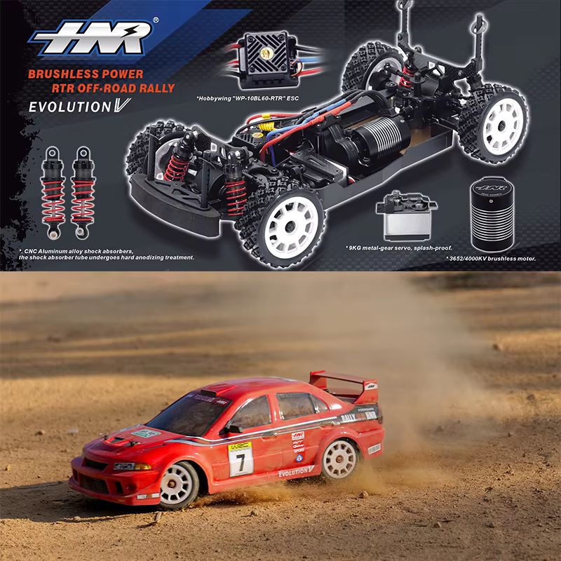 HNR H9804 FOXHOUND 1/10 Brushl - Rc Hobby Track 评论和价格