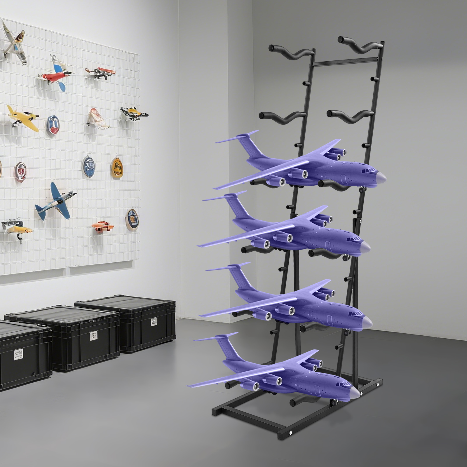 6 Tiers Floor Standing Airplan - Rc Hobby Garage 评论和价格