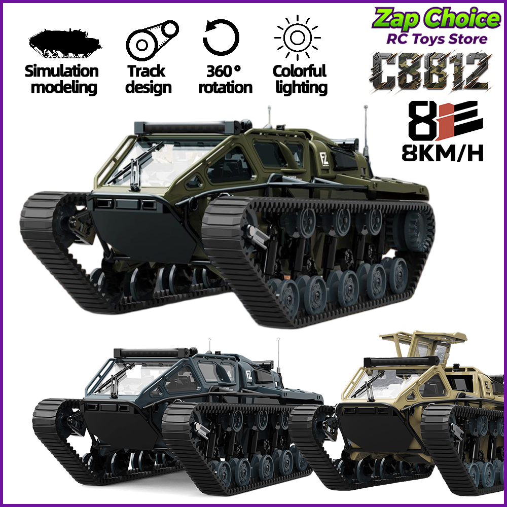 JJRC C8812 1/16 Tracked Tank R - Rc Hobby Track 评论和价格