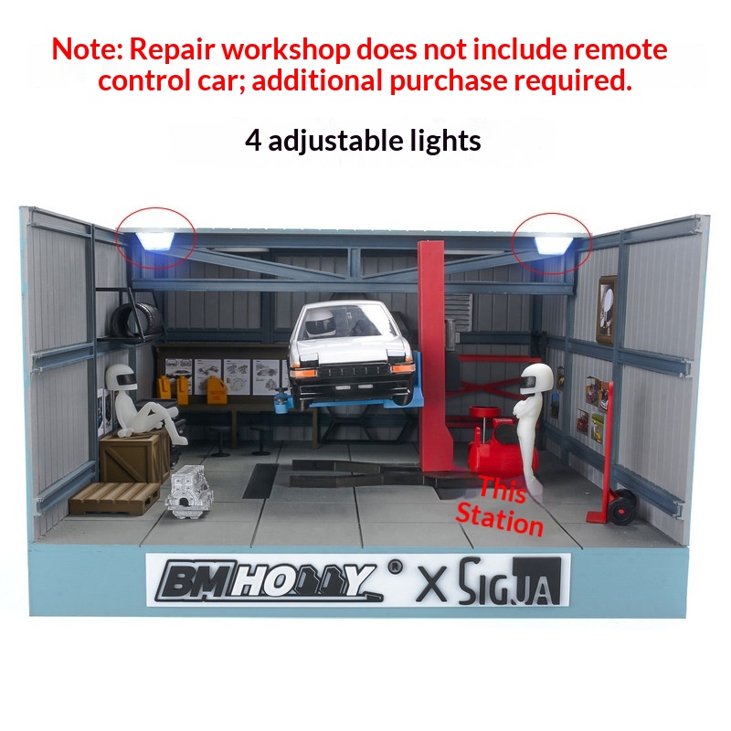 BM HOBBY 1/24 Scale RC Car Sim - Rc Hobby Garage 评论和价格
