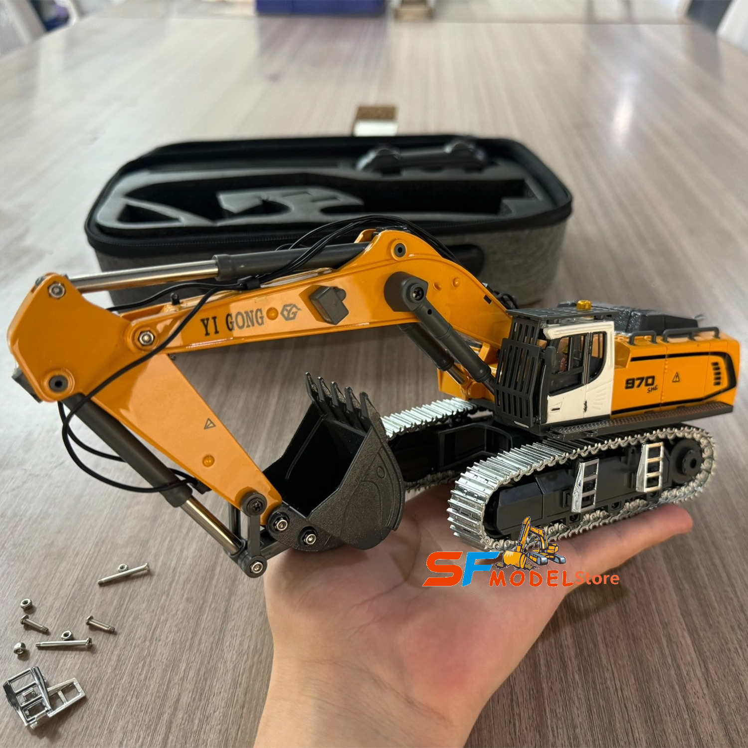 1/50 970 520 Mini RC Excavator - Rc Hobby Track 评论和价格