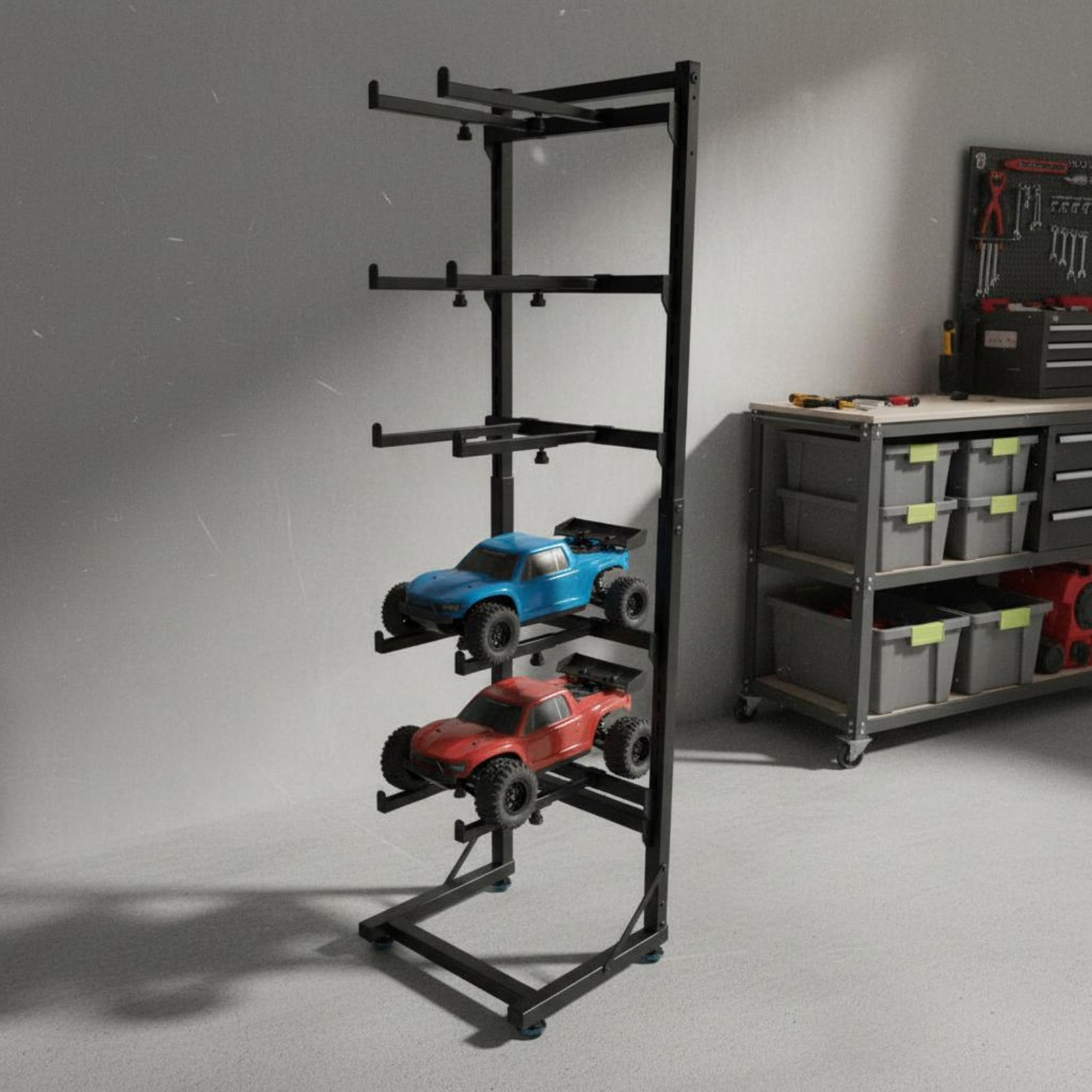 RC Car Display Rack Space Savi - Rc Hobby Garage 评论和价格